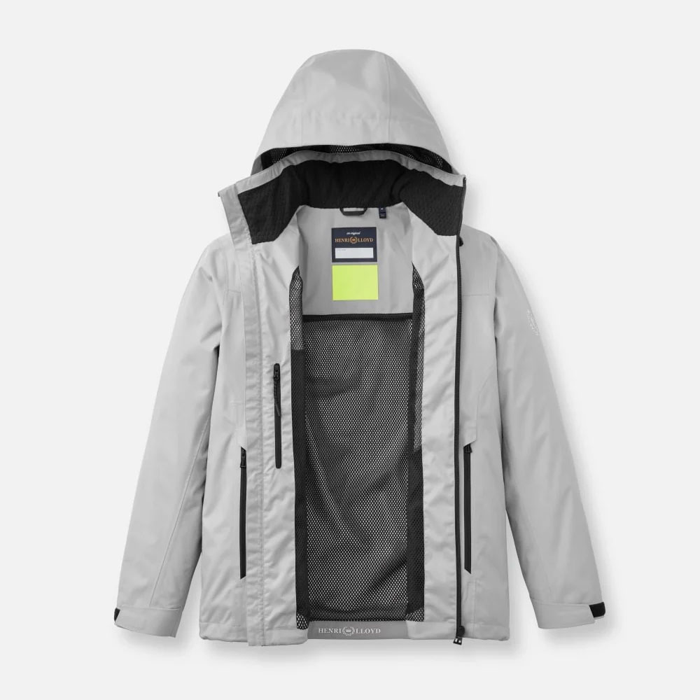 Henri Lloyd Breeze Hooded Jacket - Titanium