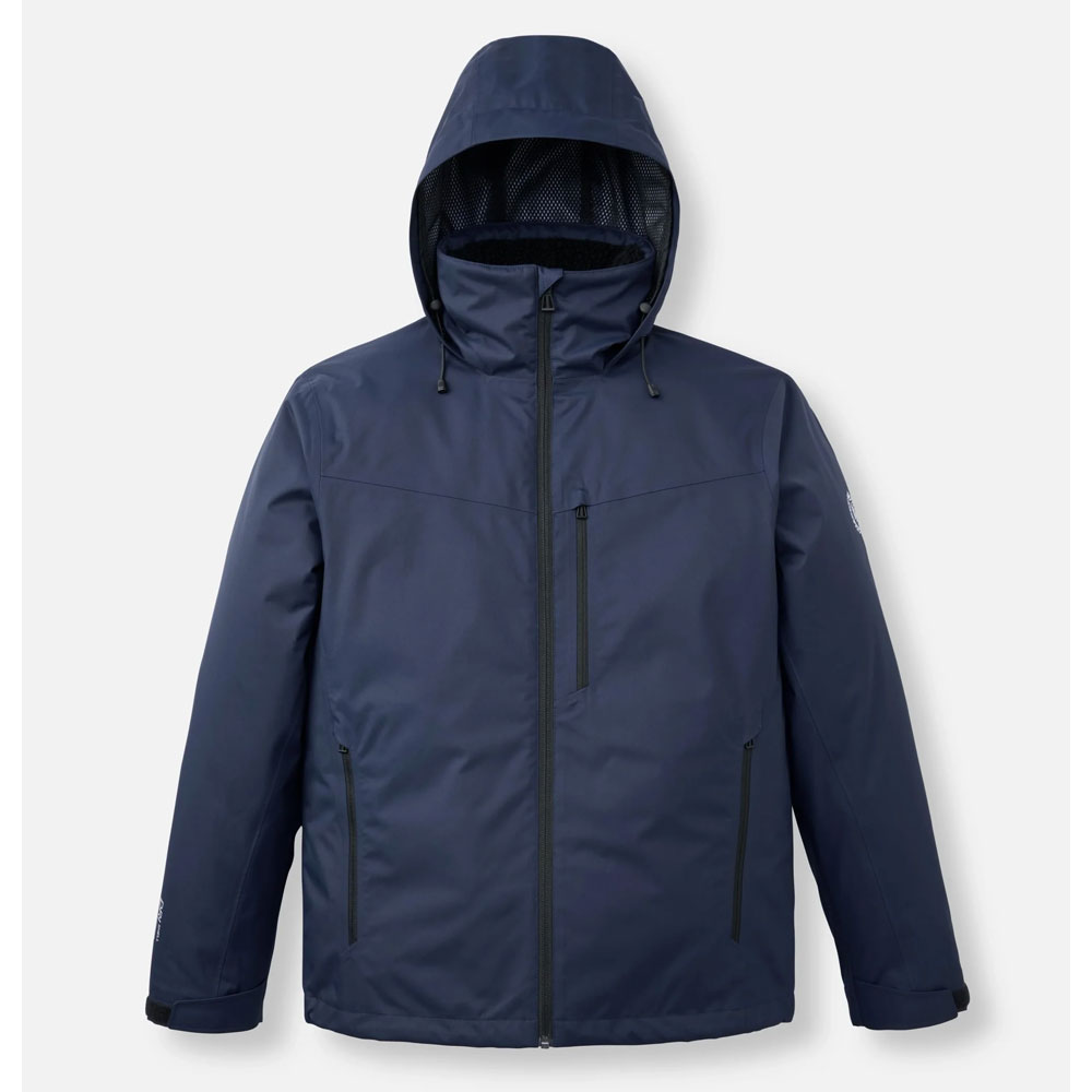 Henri Lloyd Polar Breeze Hooded Jacket - Navy Blue