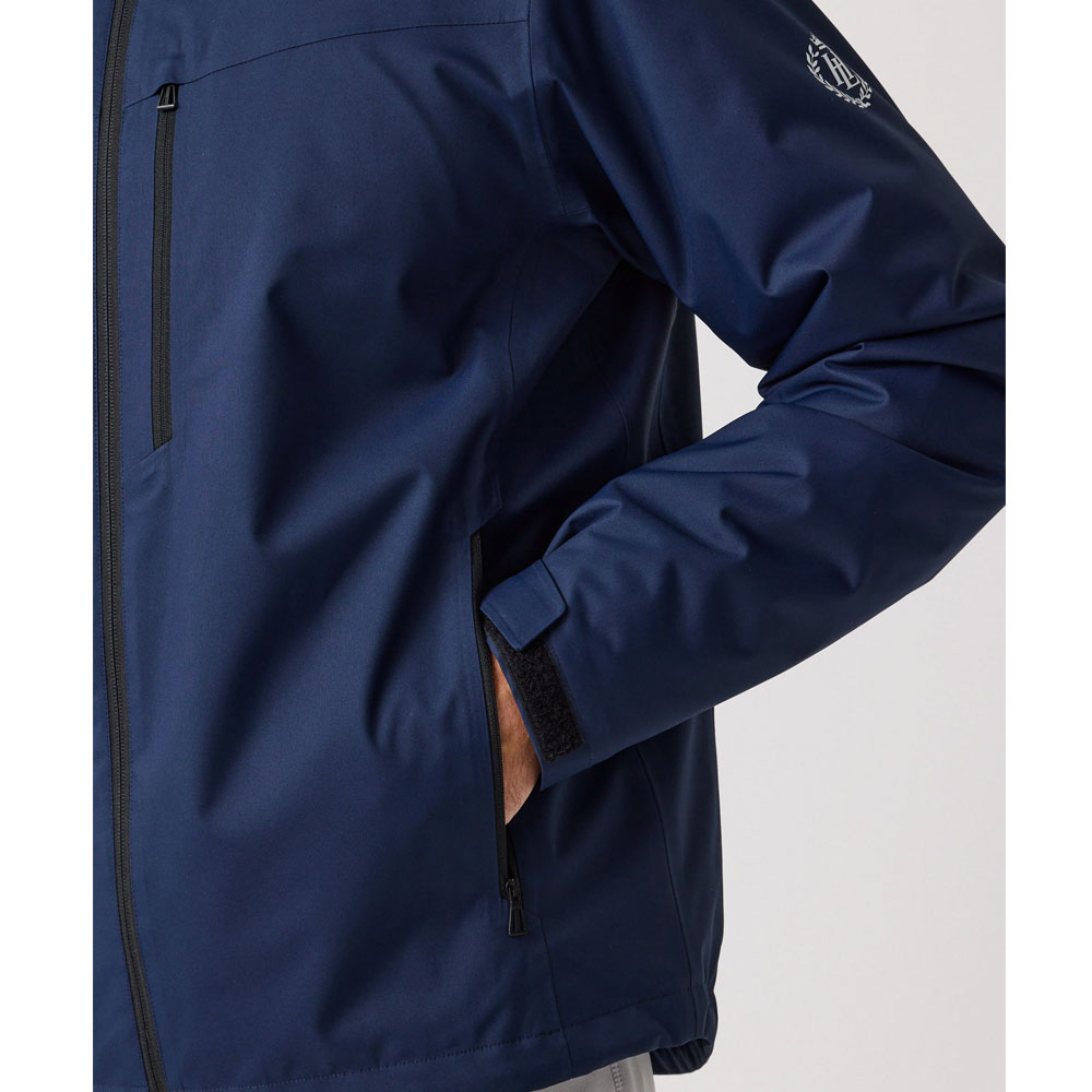 Henri Lloyd Polar Breeze Hooded Jacket - Navy Blue