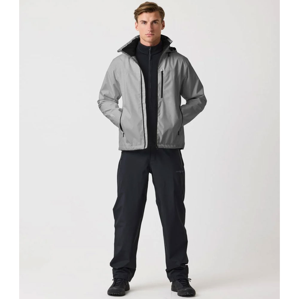 Henri Lloyd Polar Breeze Hooded Jacket - Titanium