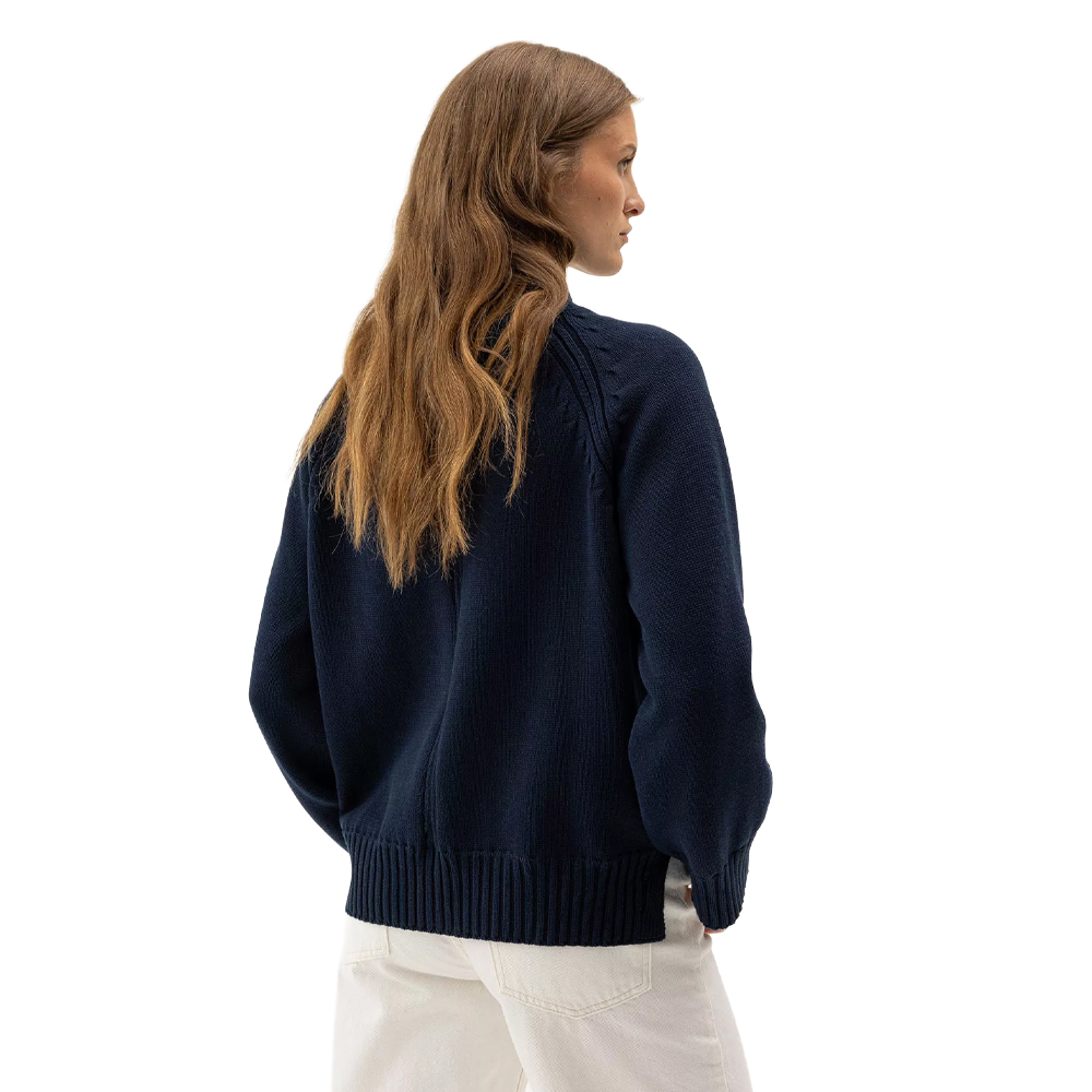 Holebrook Gerda Turtle Windproof Jumper for Women - Navy