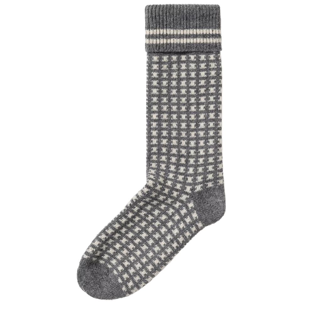 Holebrook Men's Malung Raggsocka Socks - Dark Grey Mel.