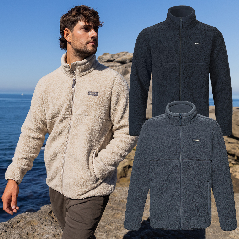 Musto Cove Deep Pile Fleece Jacket - Image