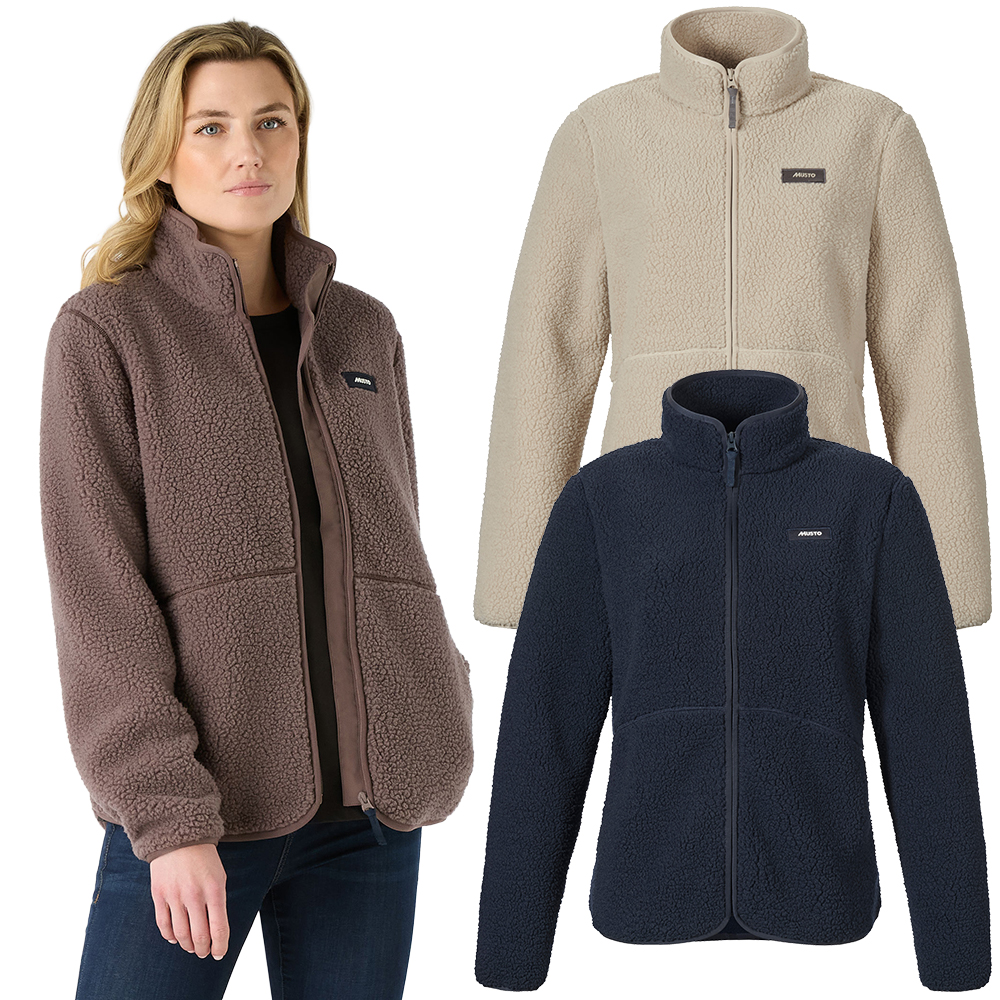 Musto Cove Deep Pile Fleece Jacket for Women - Image