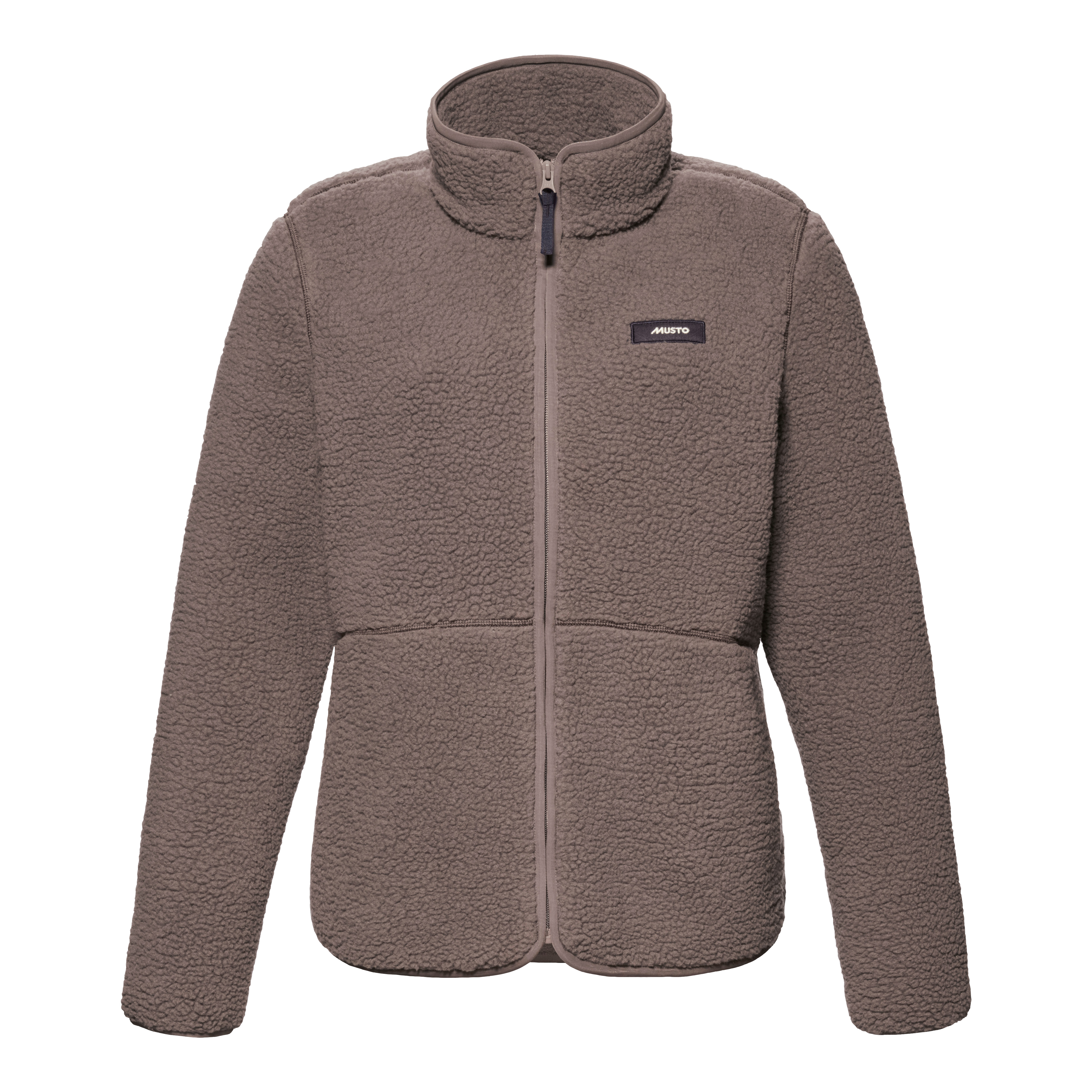 Musto Cove Deep Pile Fleece Jacket for Women - Plum Truffle
