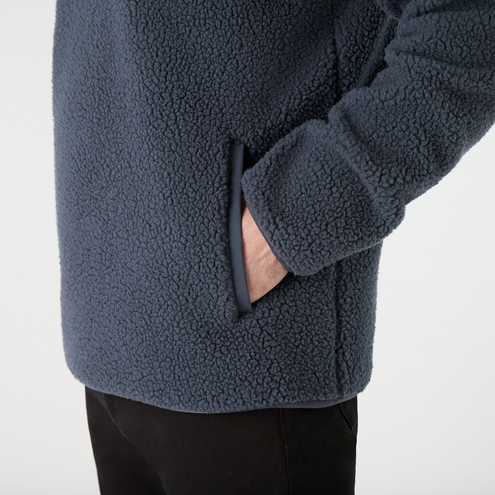 Musto Men's Cove Deep Pile Fleece - Alpine Frost
