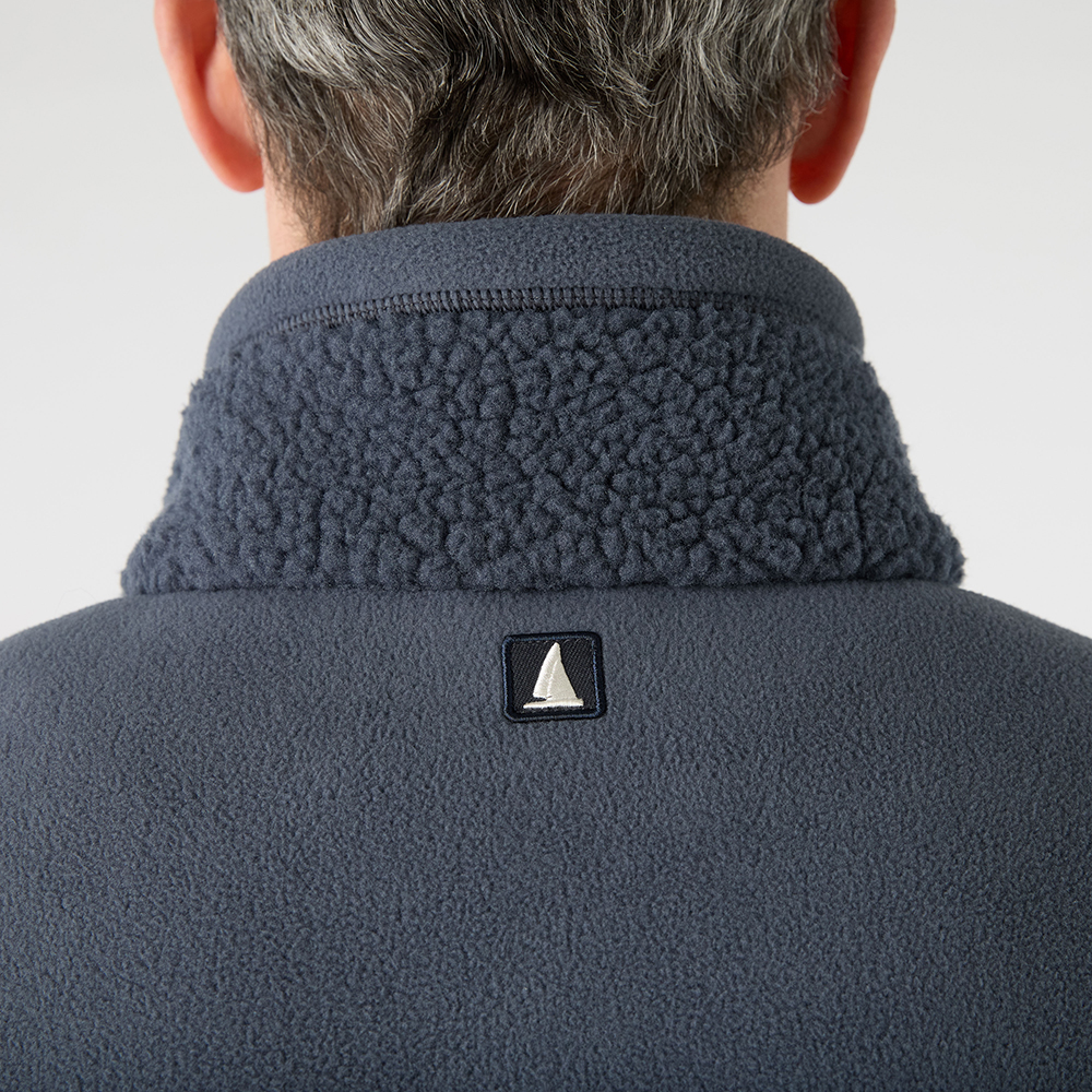 Musto Men's Cove Deep Pile Fleece - Alpine Frost