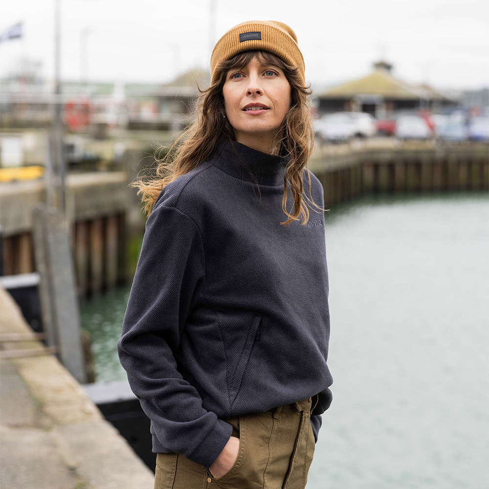 Musto Women's Classic Fleece Pullover - Carbon