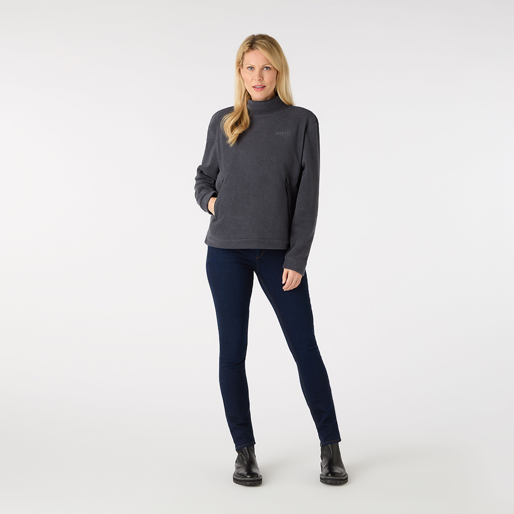 Musto Women's Classic Fleece Pullover - Carbon
