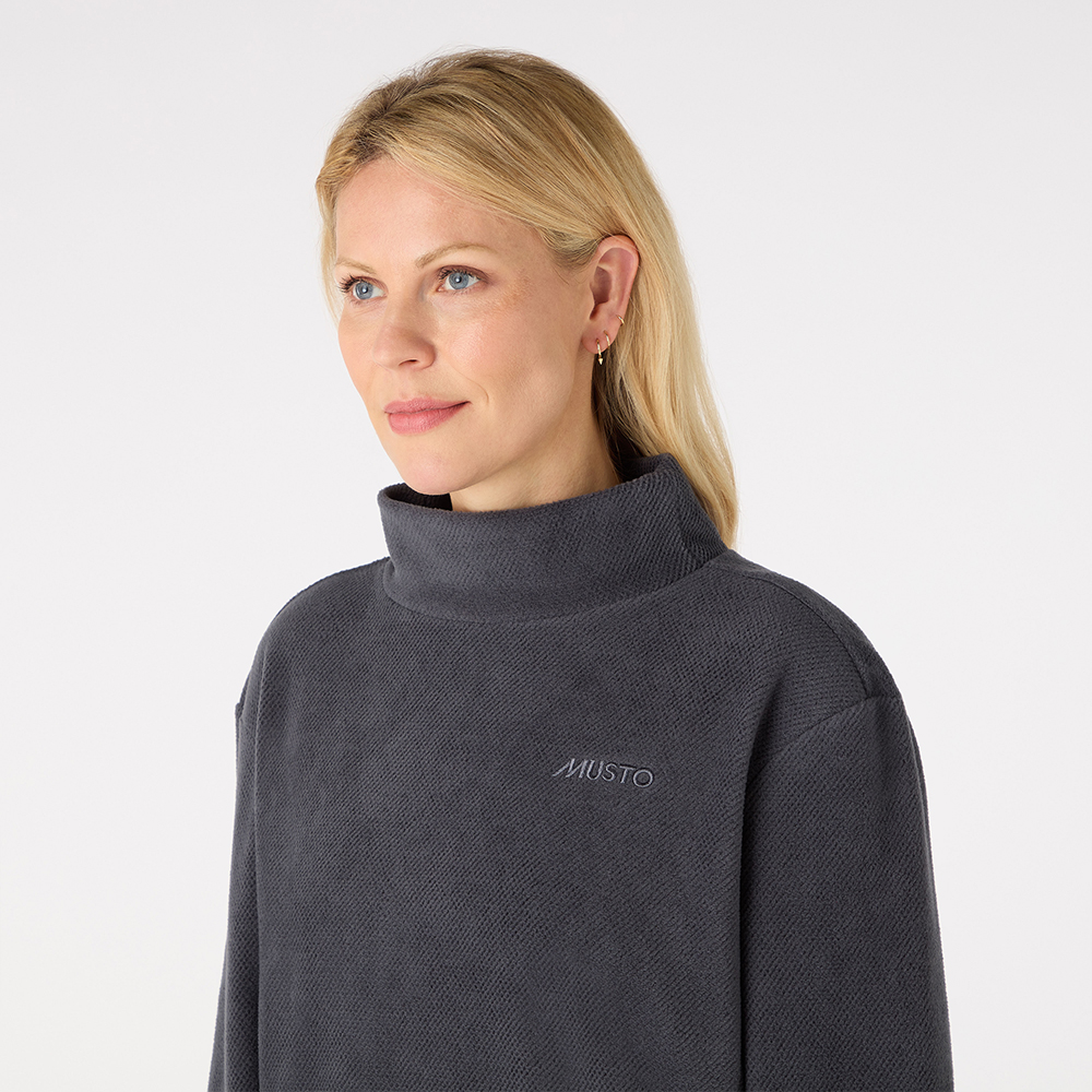 Musto Women's Classic Fleece Pullover - Carbon