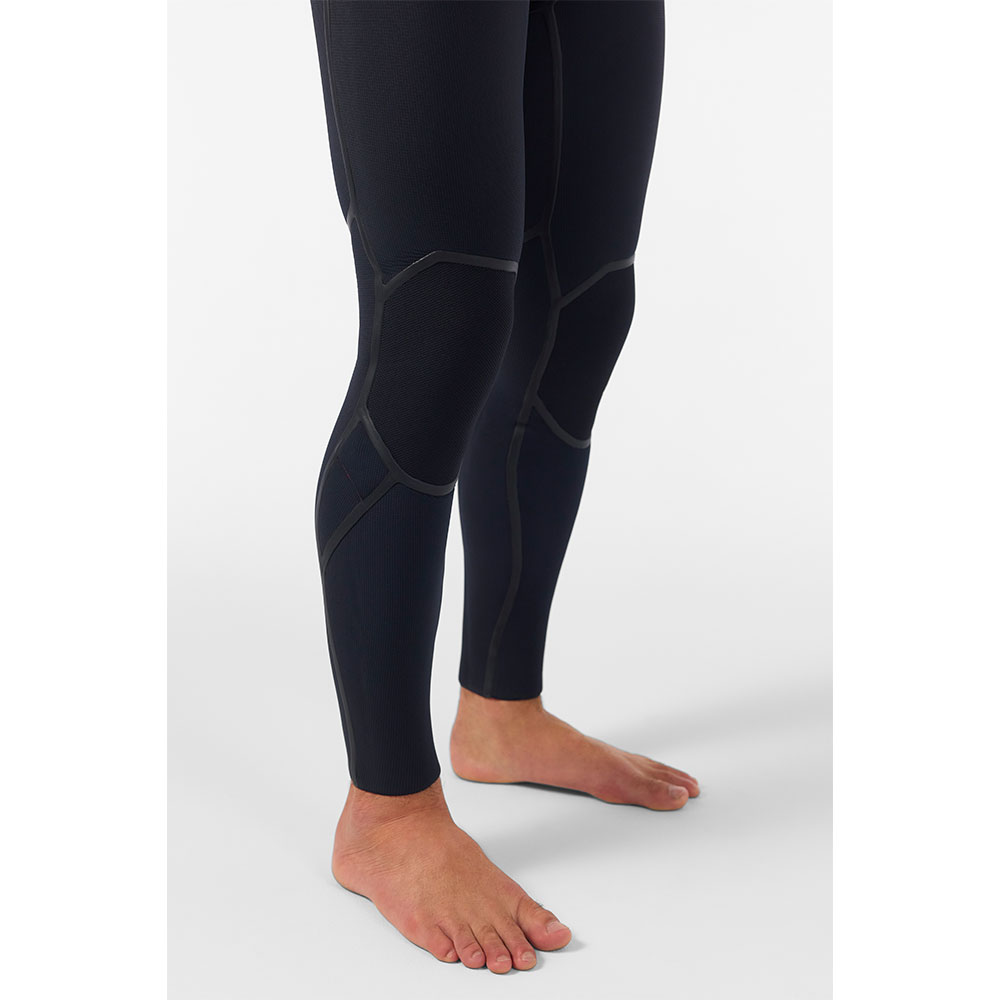 O'Neill Hyperfreak Fire 5/4mm+ Chest Zip Fullsuit - Black/Black
