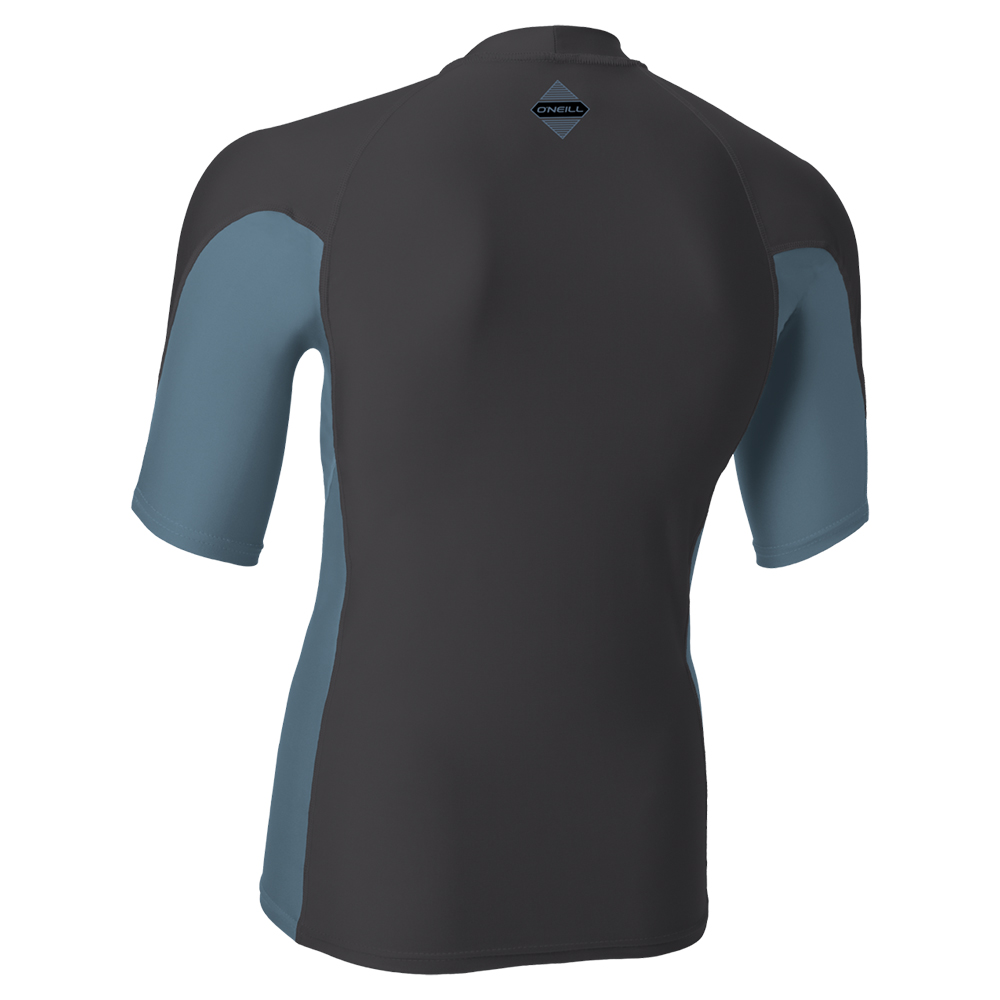 O'Neill Hyperfreak Skins Short Sleeve Rashguard - Temperedsteel