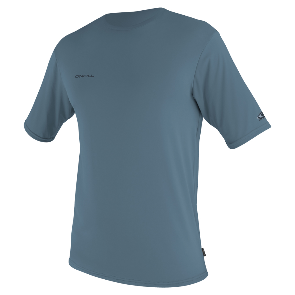 O'Neill Men's Hyperfreak Skins Short Sleeve Sun Shirt - Blue Fusion