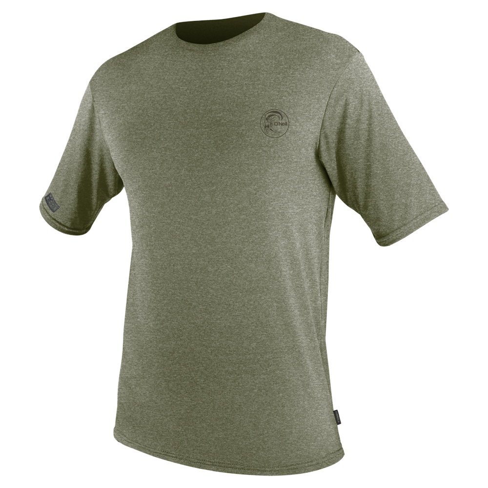 O'Neill Men's Trvlr Hybrid Short Sleeve Graphic Sun Shirt - Chimera