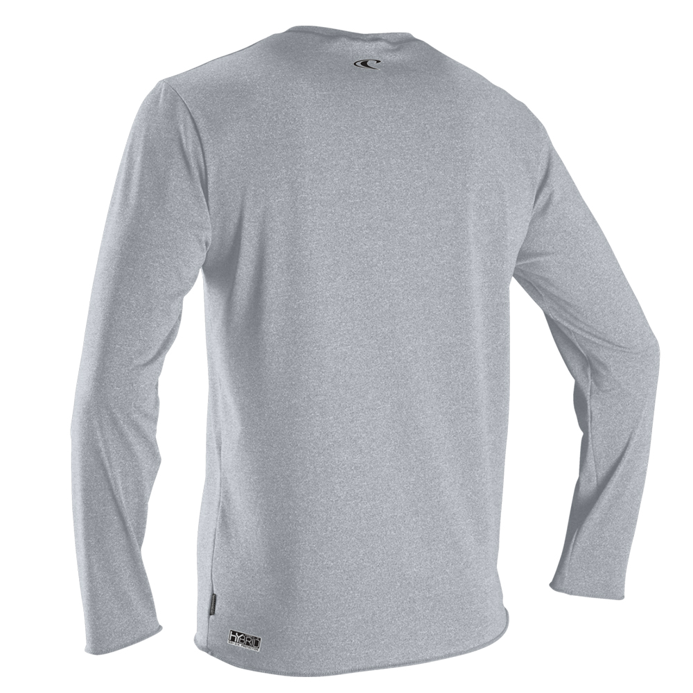 O'Neill TRVLR Hybrid Long Sleeve Sun Shirt - Smoke
