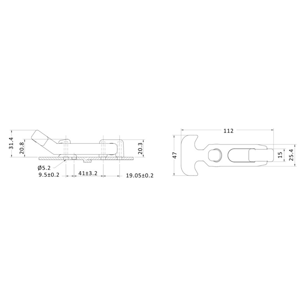 Osculati Closure With Flexible T - Handle - Image
