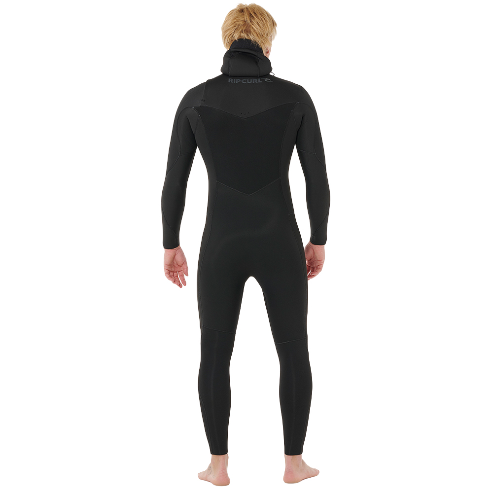 Rip Curl Dawn Patrol 5/4 Chest Zip Fullsuit Hooded Wetsuit - Image