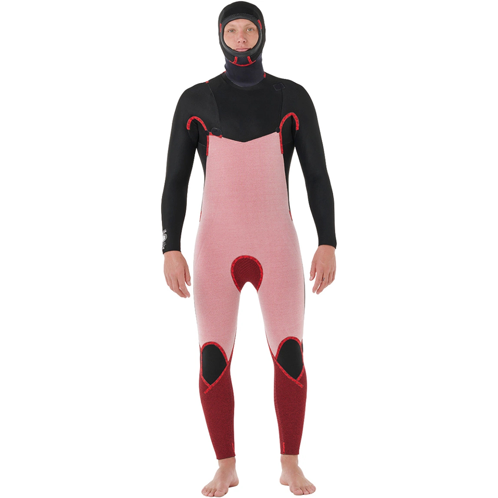 Rip Curl Dawn Patrol 5/4 Chest Zip Fullsuit Hooded Wetsuit - Image