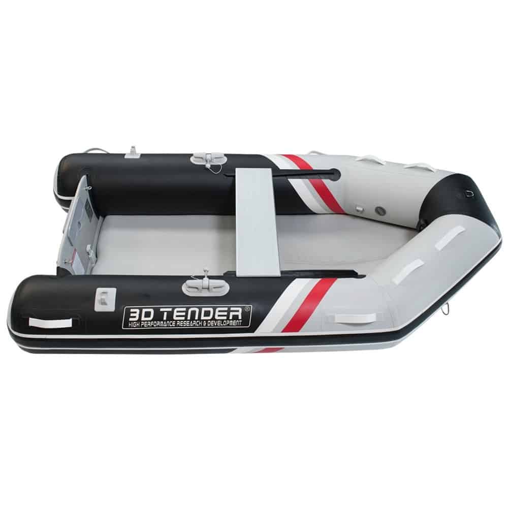 3D Twin V-Shape Tender - 2.0M - Black / Grey - Ex Display - Image