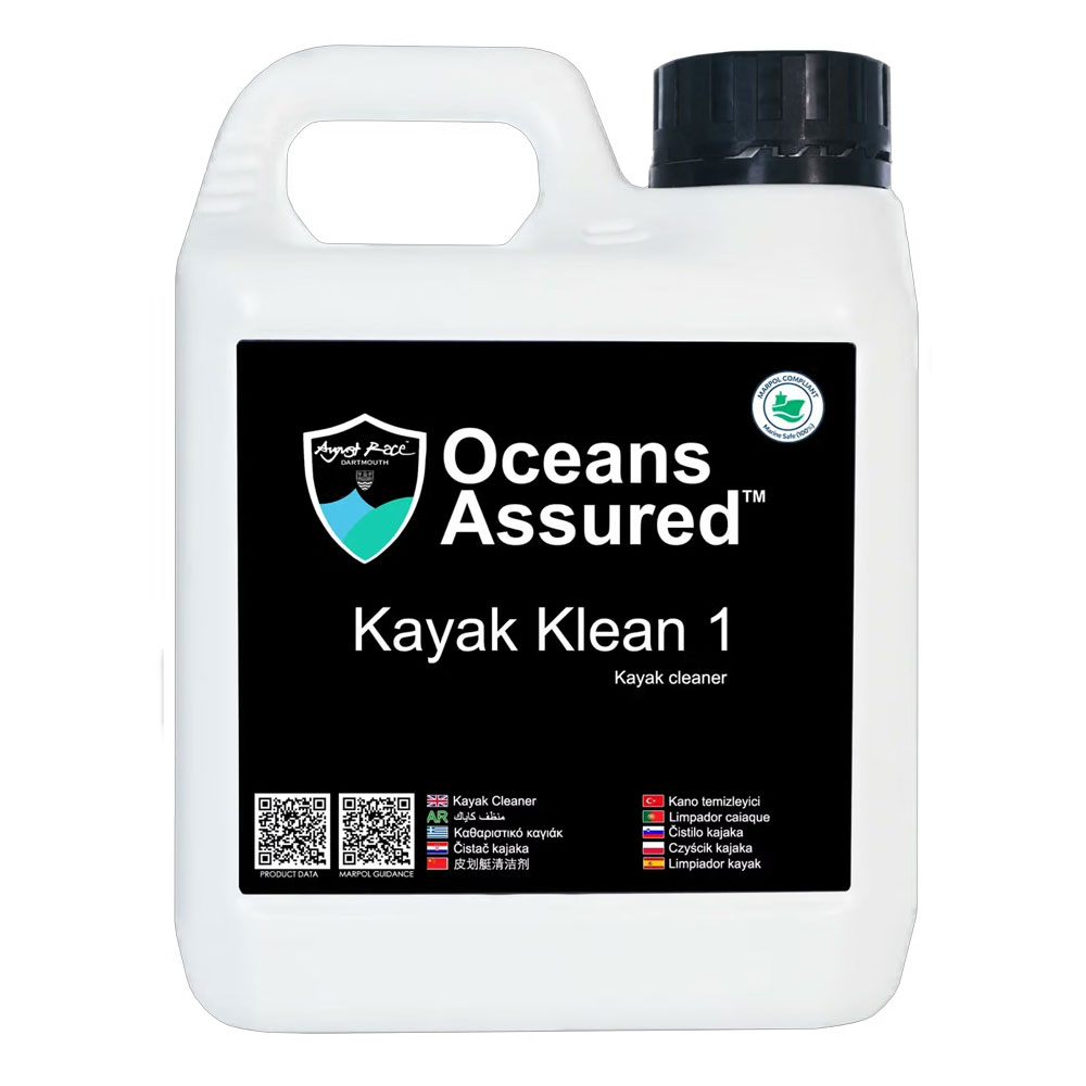 August Race Kayak Klean Step 1 - Kayak & Canoe Cleaner - Image