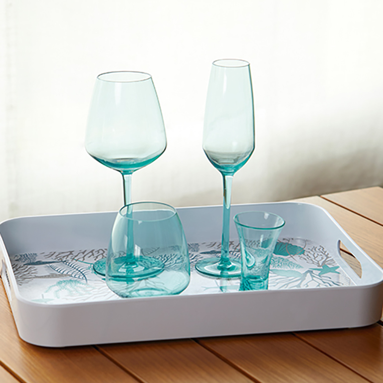 Coastal Melamine Tray - Image