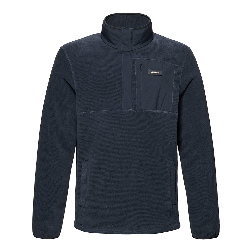 Musto Classic Snap Fleece - Navy
