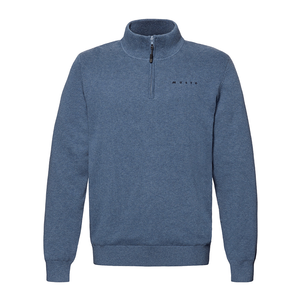 Musto Evo Windproof Knit Jumper - Shadow