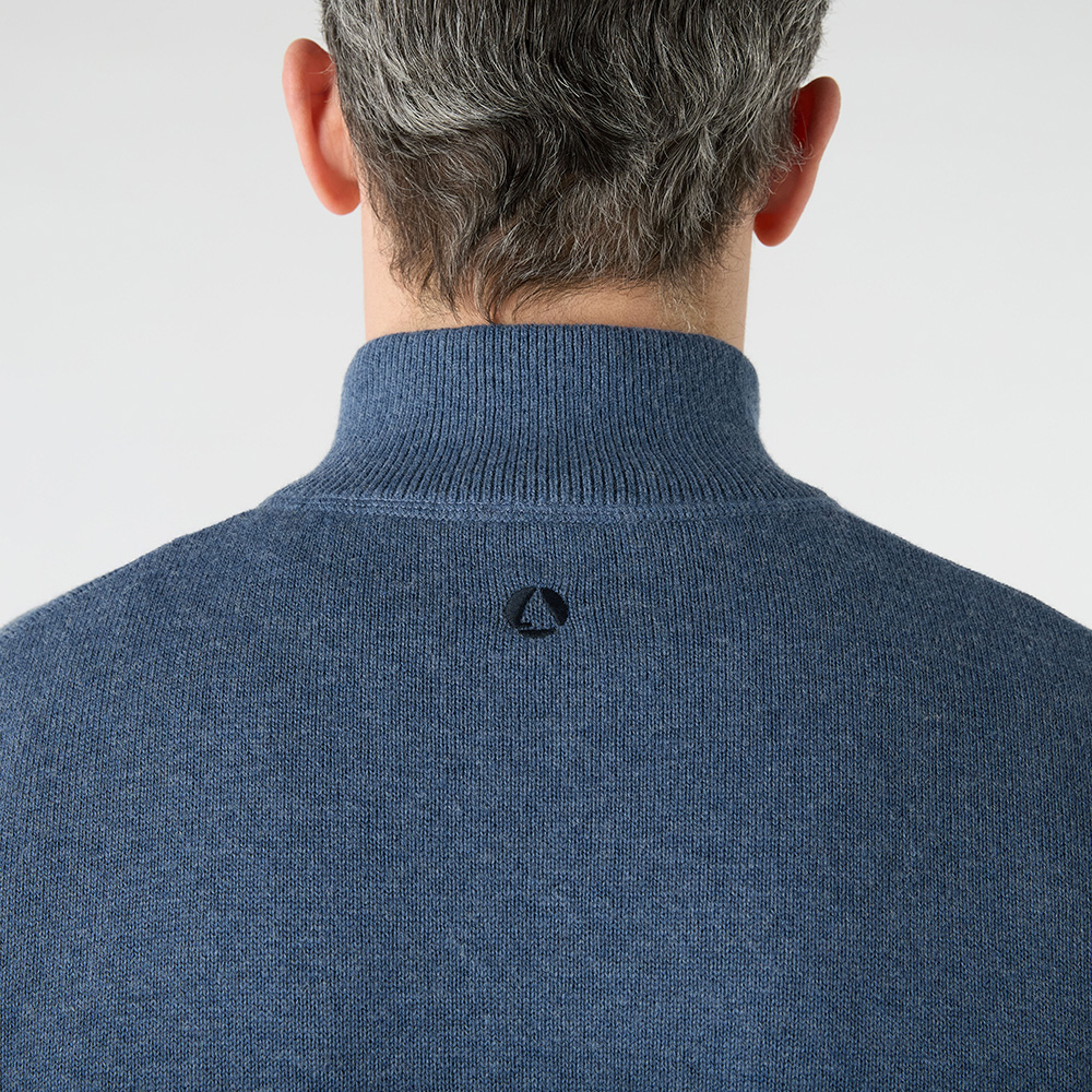 Musto Evo Windproof Knit Jumper - Shadow