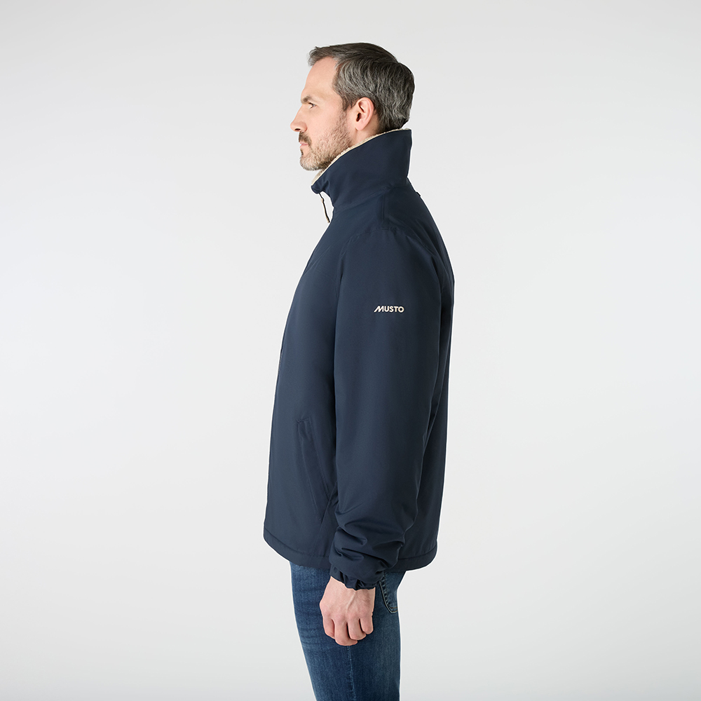 Musto Snug Reversible Pile Jacket - Navy