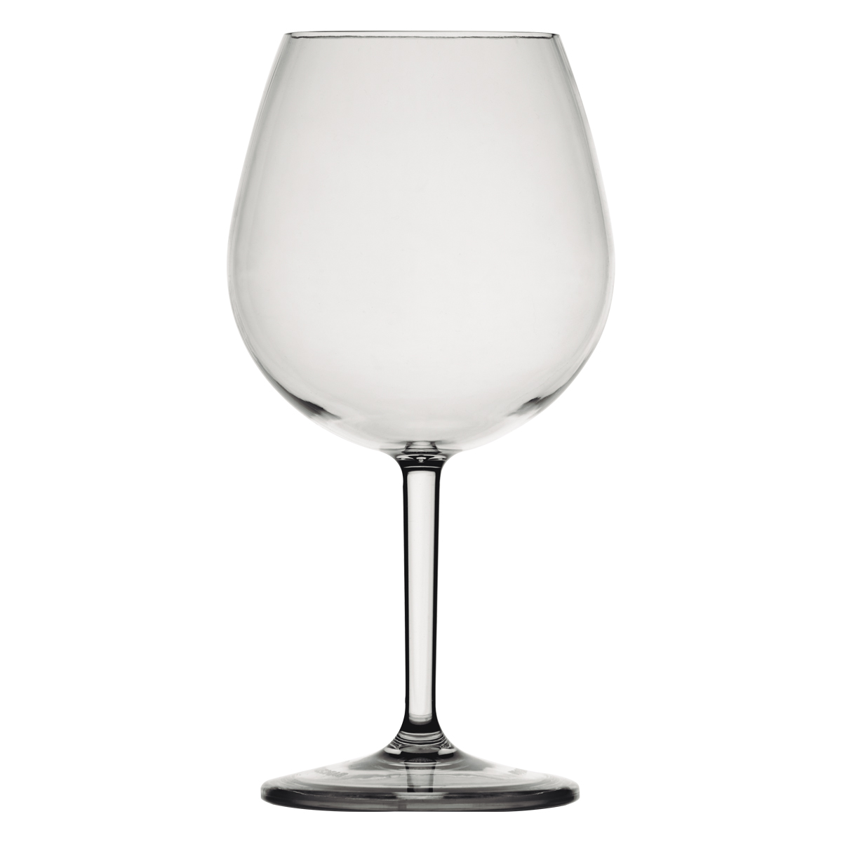 Non-Slip Balloon Glass (Plastic) Party Clear - Single - Image
