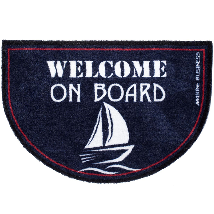 Non-Slip Regatta Welcome On Board Boat Mat 75 x 50 cm - Image