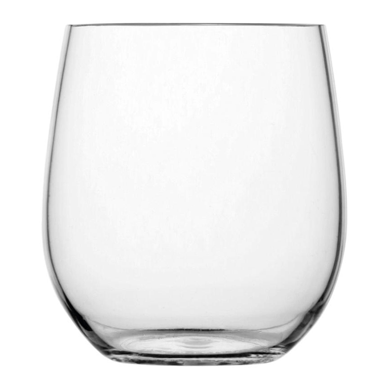 Non-Slip Water Glass (Plastic) Party Clear - Single - Image