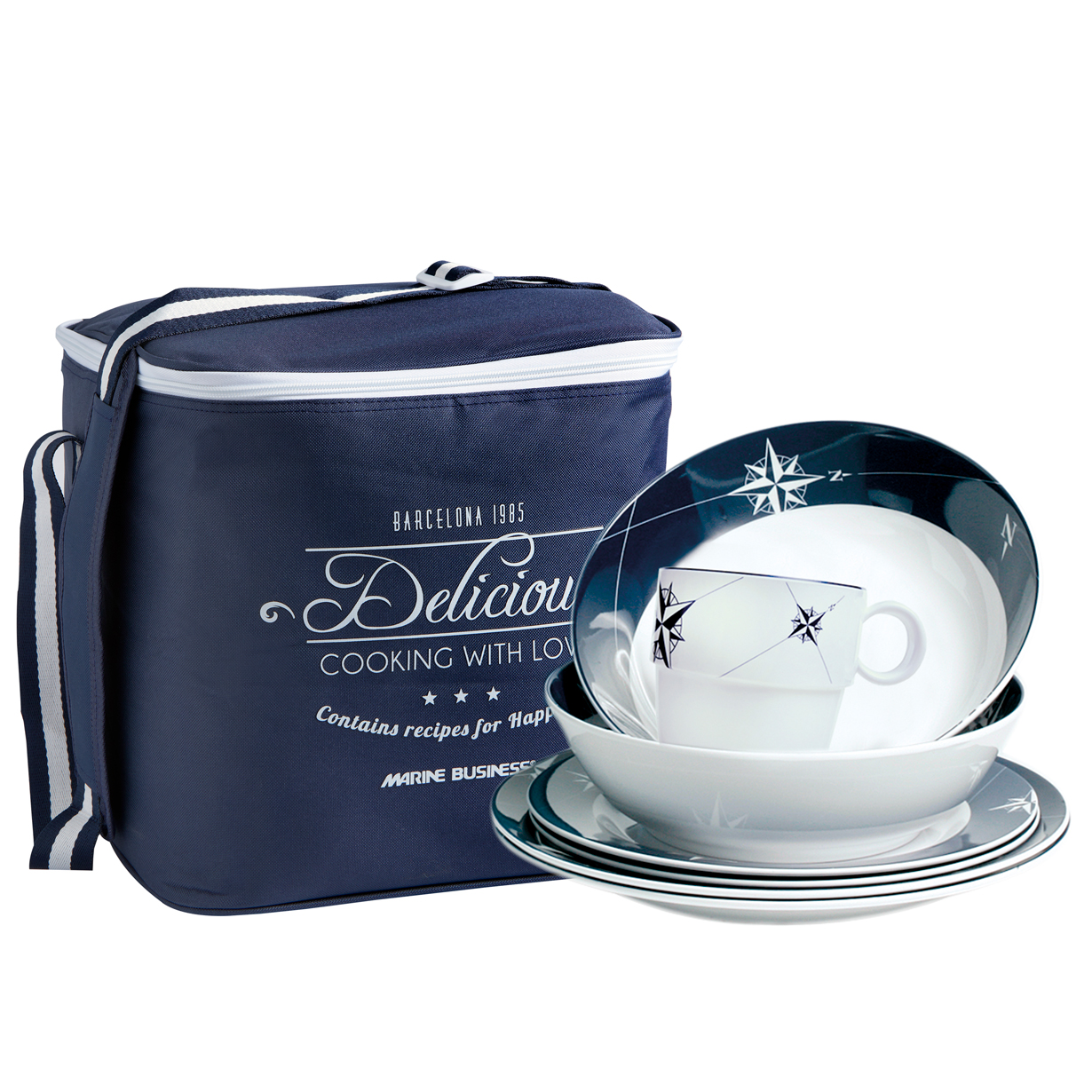 Northwind 16 Piece Melamine Tableware Set - Image