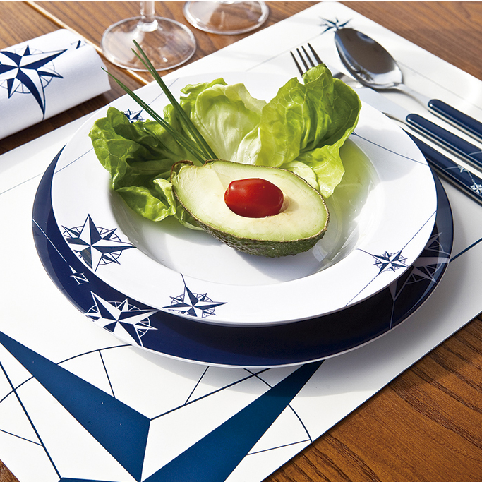 Northwind Non-Slip Melamine Deep Plate - Single - Image