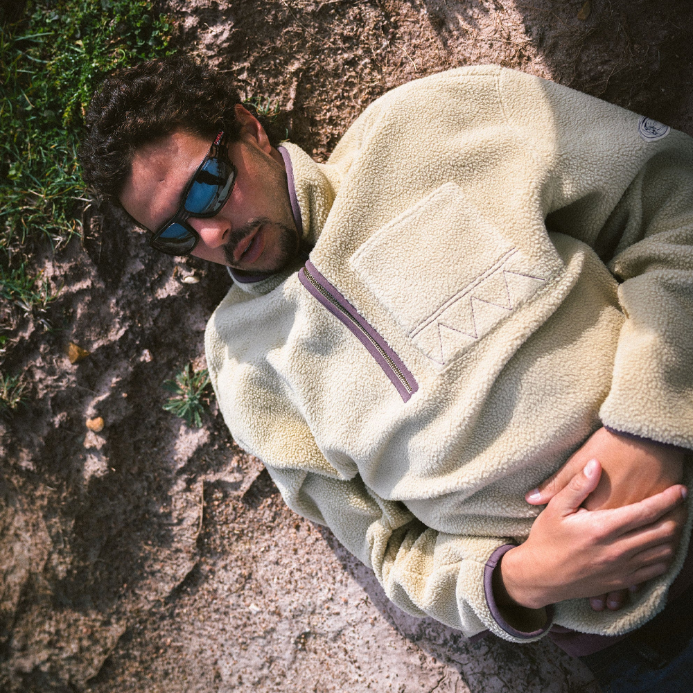 O'Neill O'Riginals Half-Zip Fleece - Olive Blush