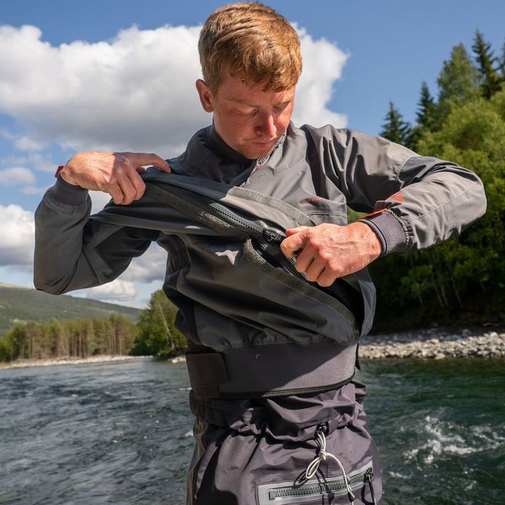 Palm Cascade Drysuit - Jet Grey + Black