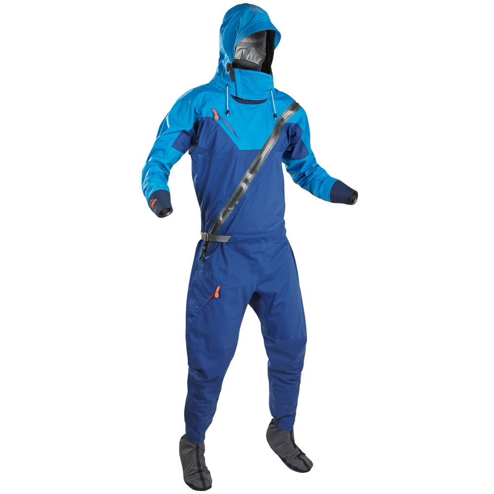 Palm Fuse Adventure Drysuit - Navy + Mid Blue