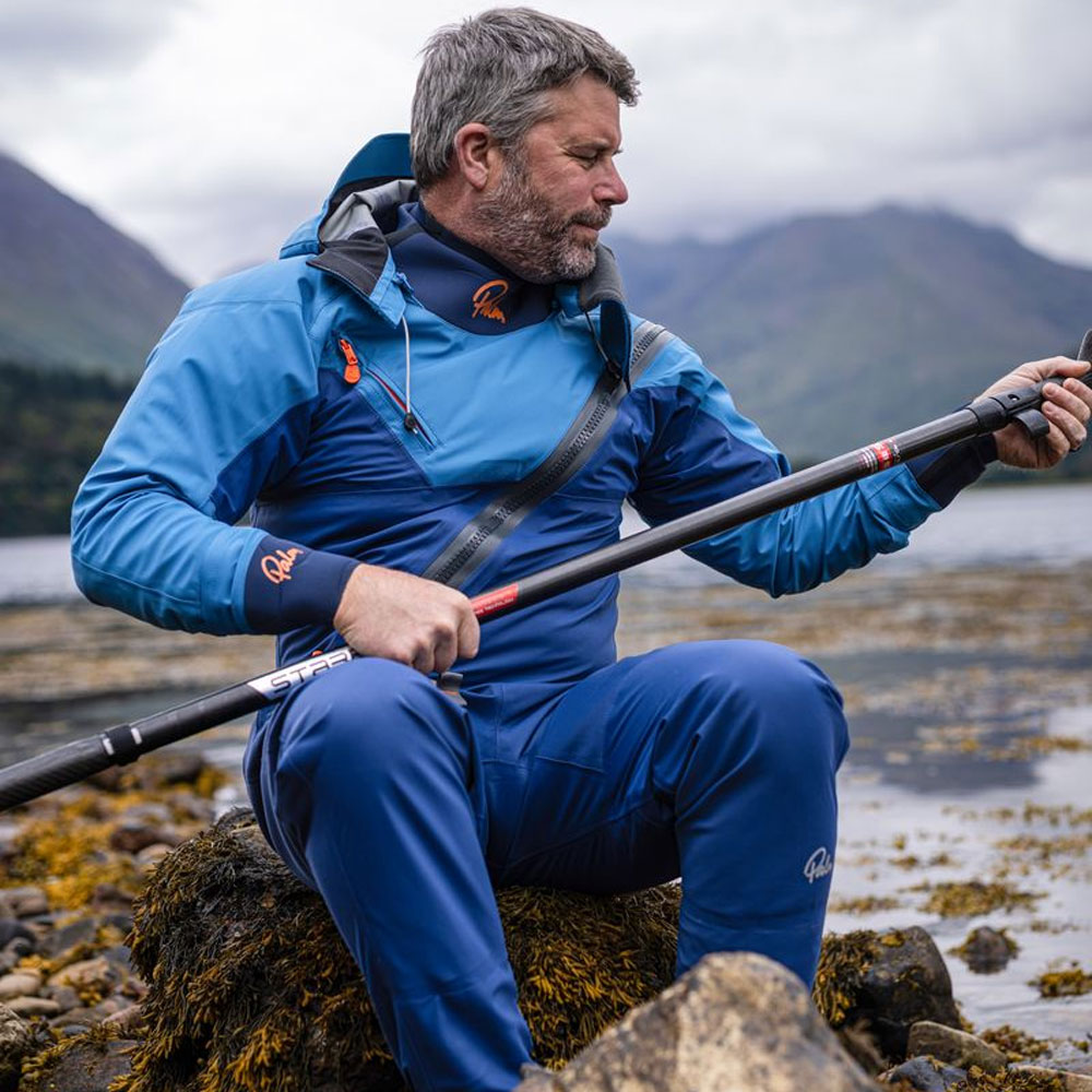 Palm Fuse Adventure Drysuit - Navy + Mid Blue