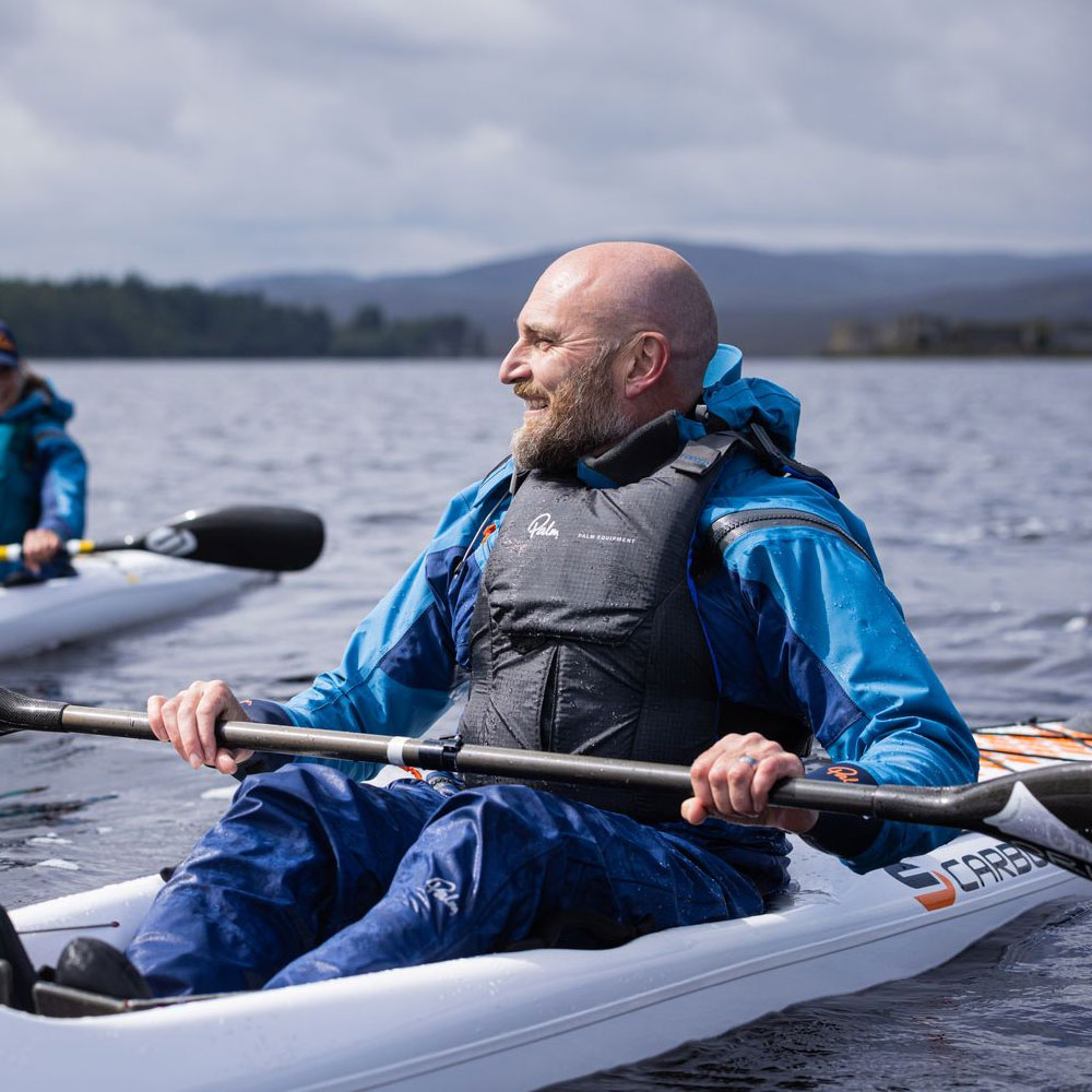 Palm Fuse Adventure Drysuit - Navy + Mid Blue