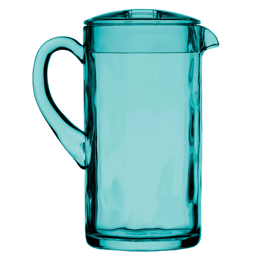 Turquoise Water Jug - 2.6L Happy Series - Image