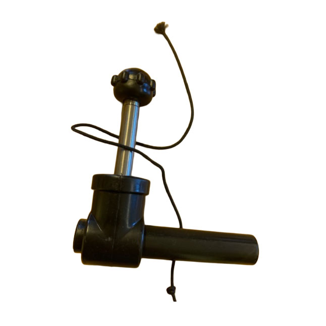Waveline Oarlock Pin and Retainer Black - Image