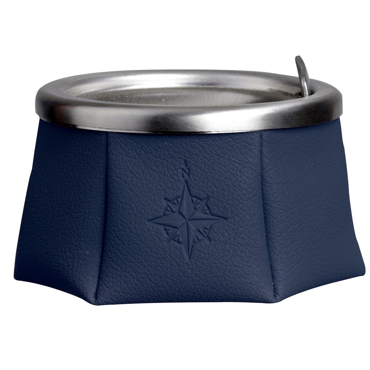 Windproof Ashtray with Lid - Navy Blue